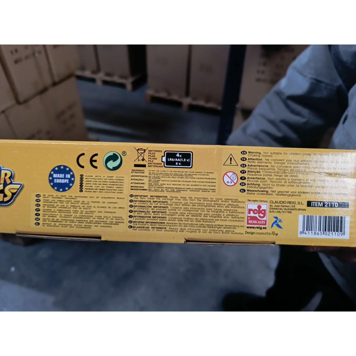 Guitare pour Enfant Reig Super Wings