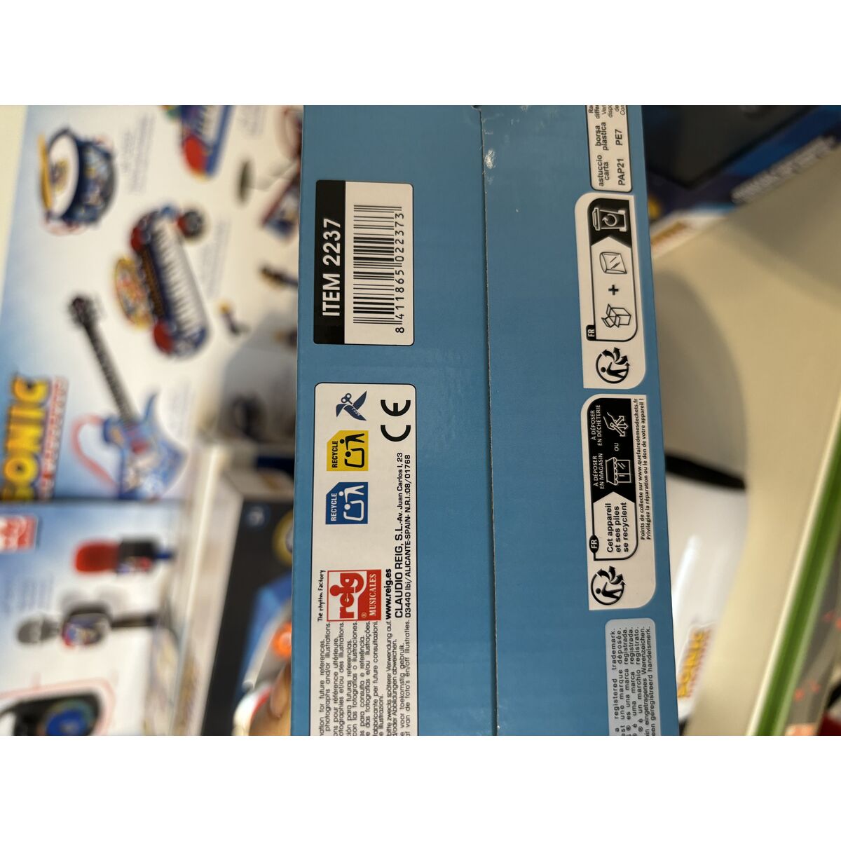 Microphone Karaoké Sonic Bluetooth 22,8 x 6,4 x 5,6 cm