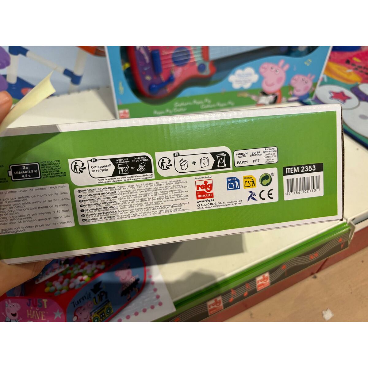 Piano jouet Peppa Pig Microphone Banquette