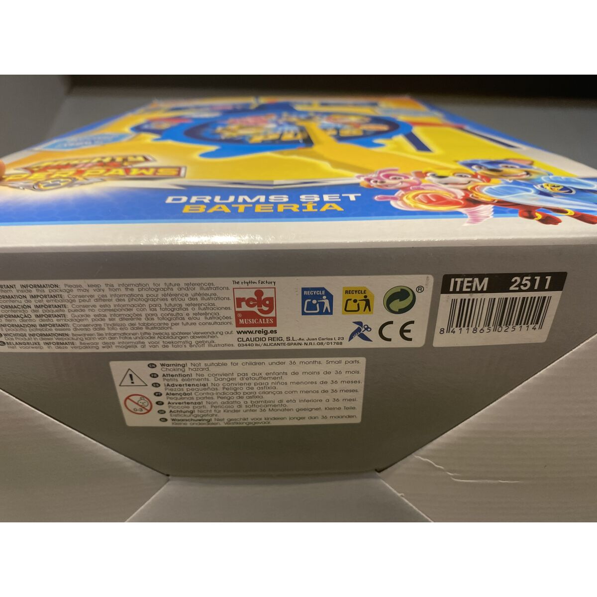 Batterie musicale The Paw Patrol Plastique 55 x 36 x 38 cm