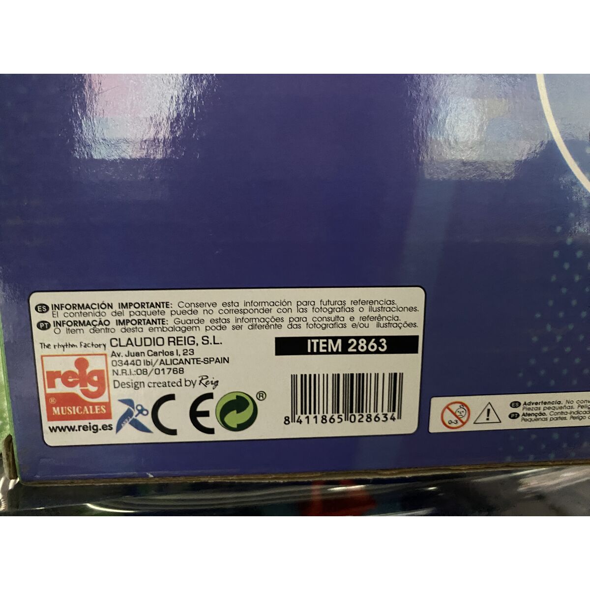 Xylophone PJ Masks Bleu Plastique