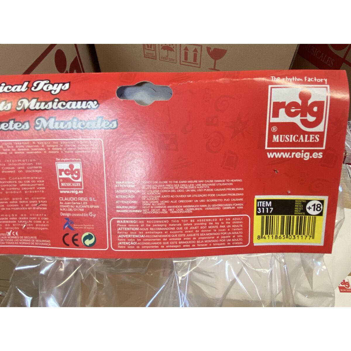 Jouet musical Reig Tambour Lion Plastique