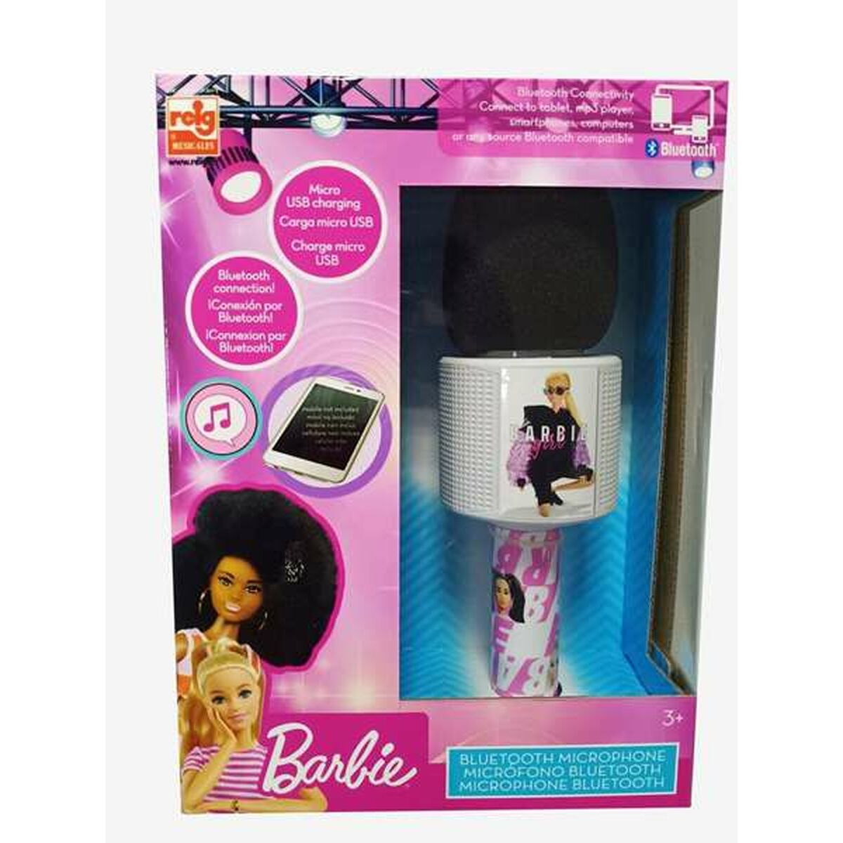 Microphone Karaoké Barbie