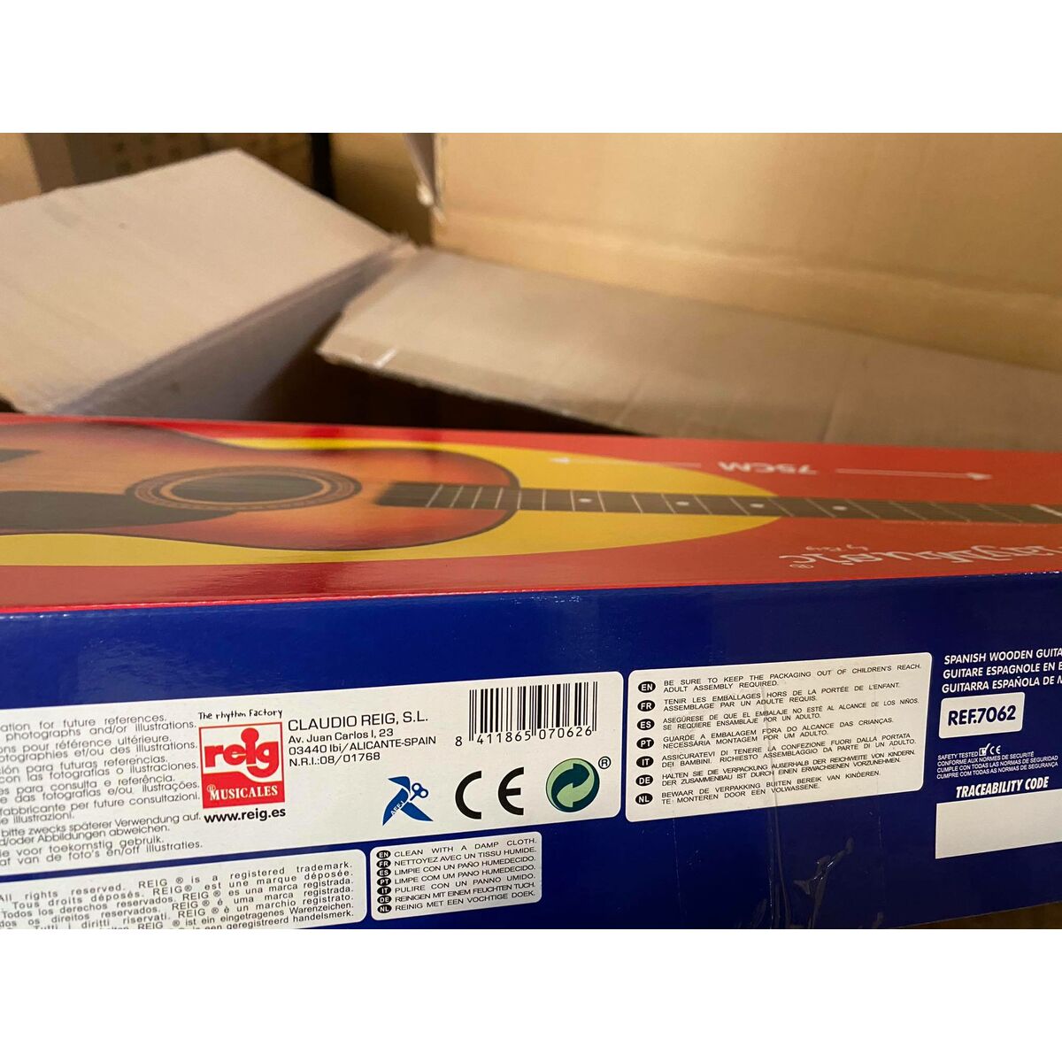 Guitare pour Enfant Reig 75 cm Guitare pour Enfant