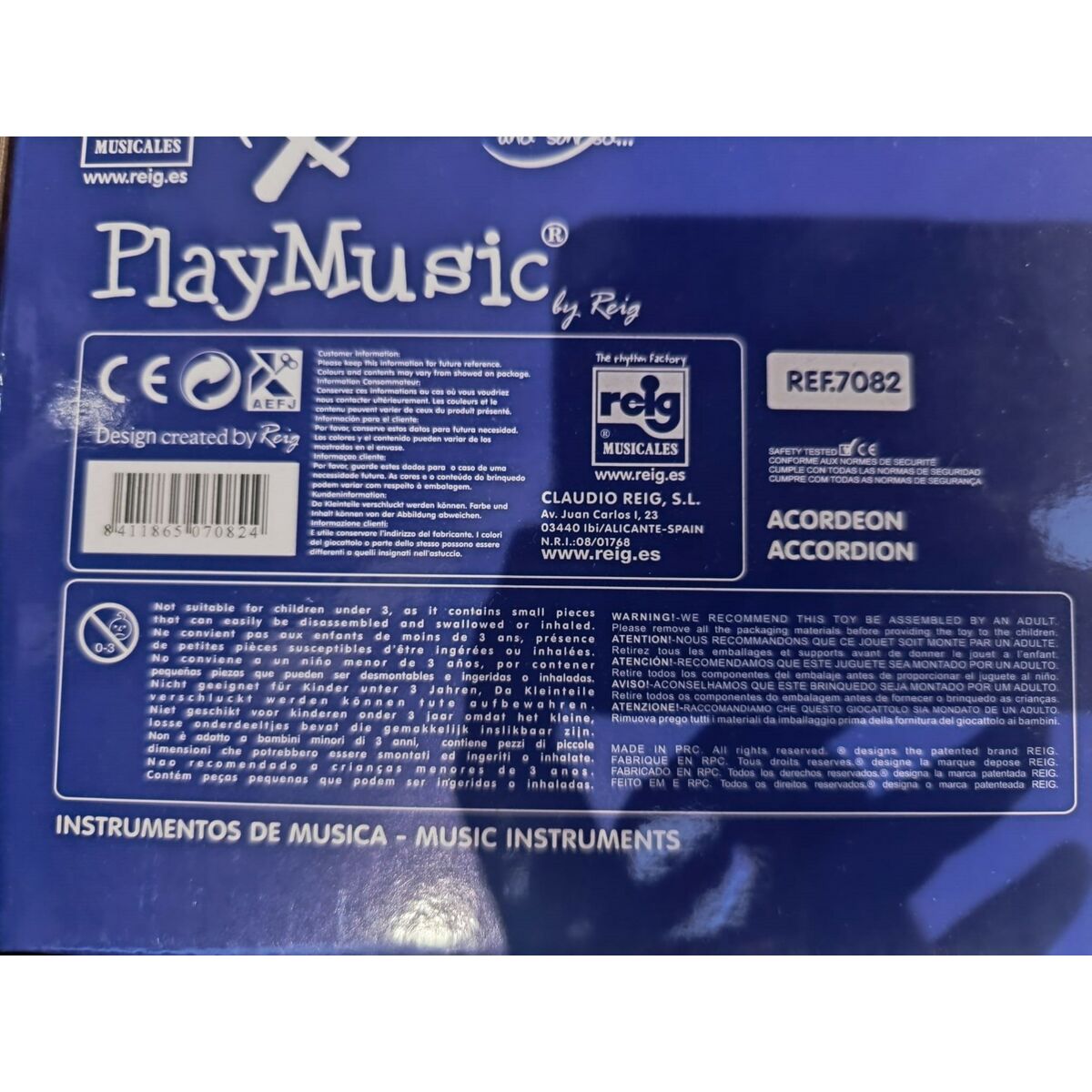 Accordéon Reig Rouge Enfant