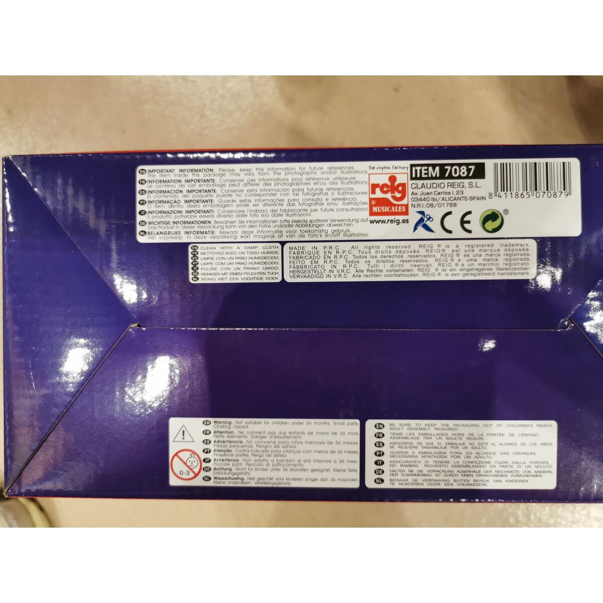 Jouet musical Reig Piano accordéon