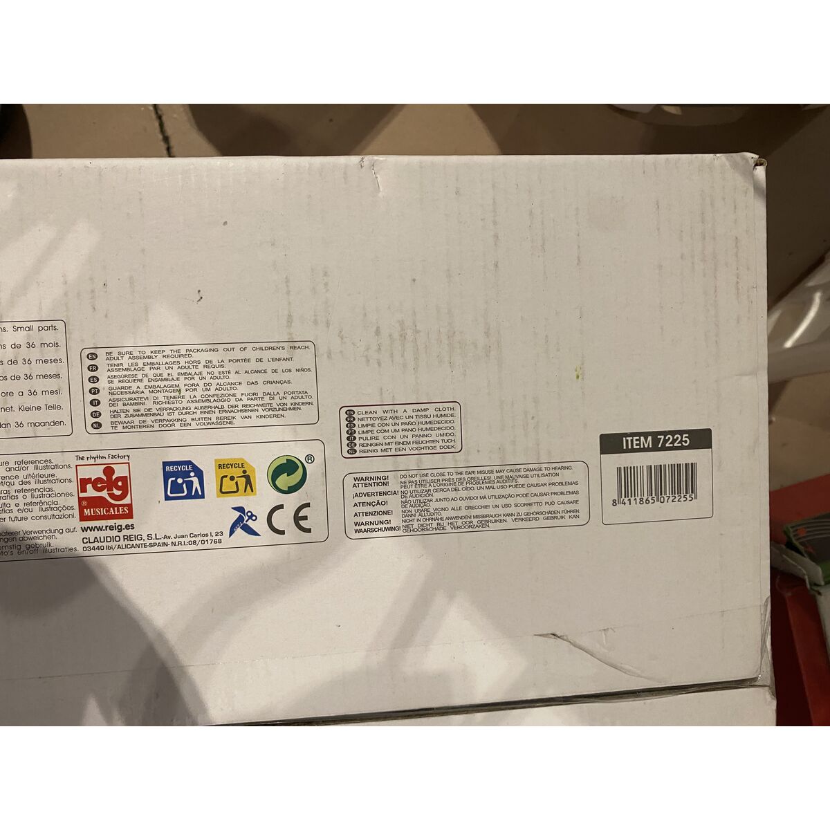 Batterie musicale Reig Bois Plastique