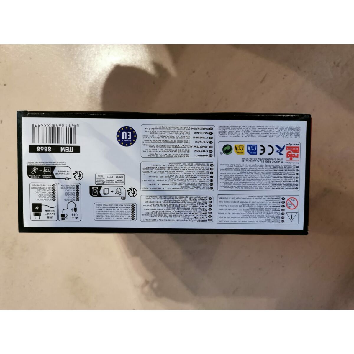 Enceinte avec Microphone Karaoké Reig Metal Pro