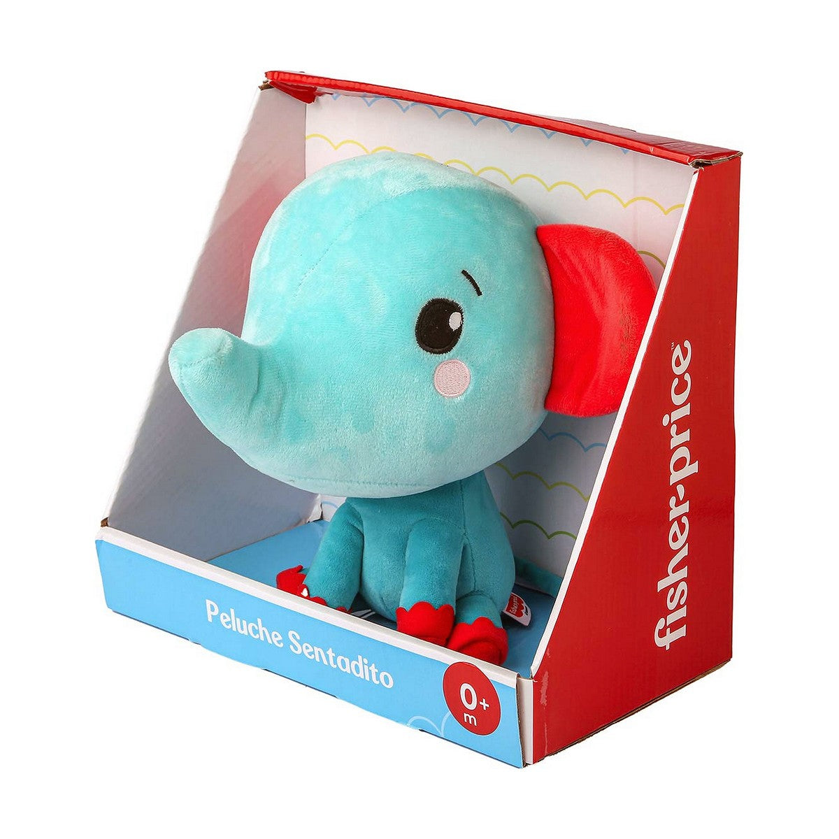 Jouet Peluche Fisher-Price Eléphant 20 cm Plastique