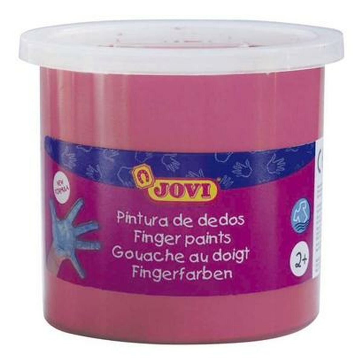 peinture pour doigts Jovi Coffret 5 Pièces peinture pour doigts Magenta 125 ml