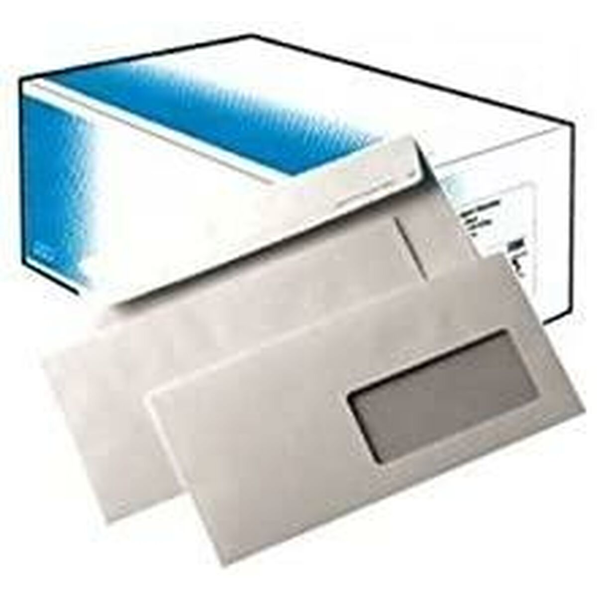 Enveloppe Sam  OPEN-110 VD Blanc 11 x 22 cm Autocollant 90 g/m²