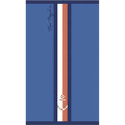 Serviette de plage Secaneta Portals Blue marine 90 x 165 cm Jacquard