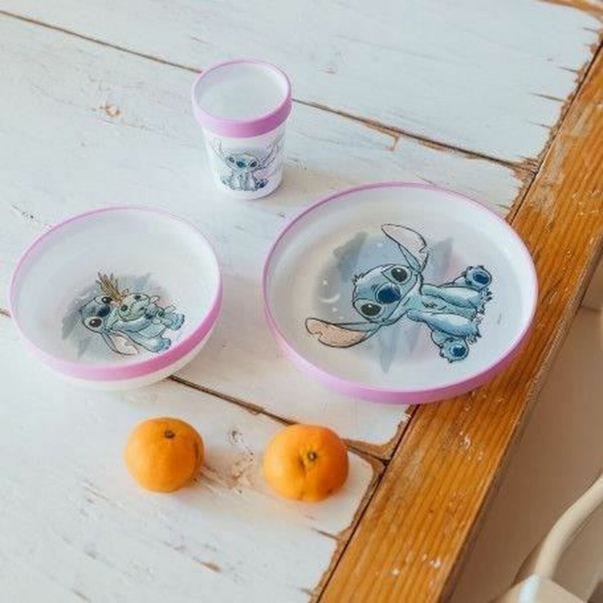 Service de Vaisselle Disney Mélamine 3 Pièces (2 Unités)