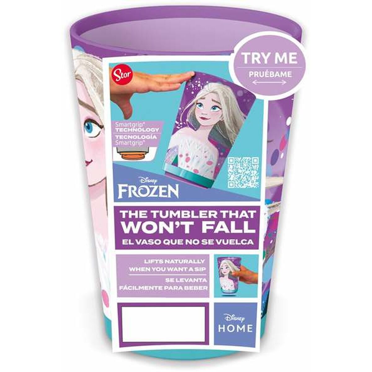 Verre Frozen Violetas 470 ml Plastique