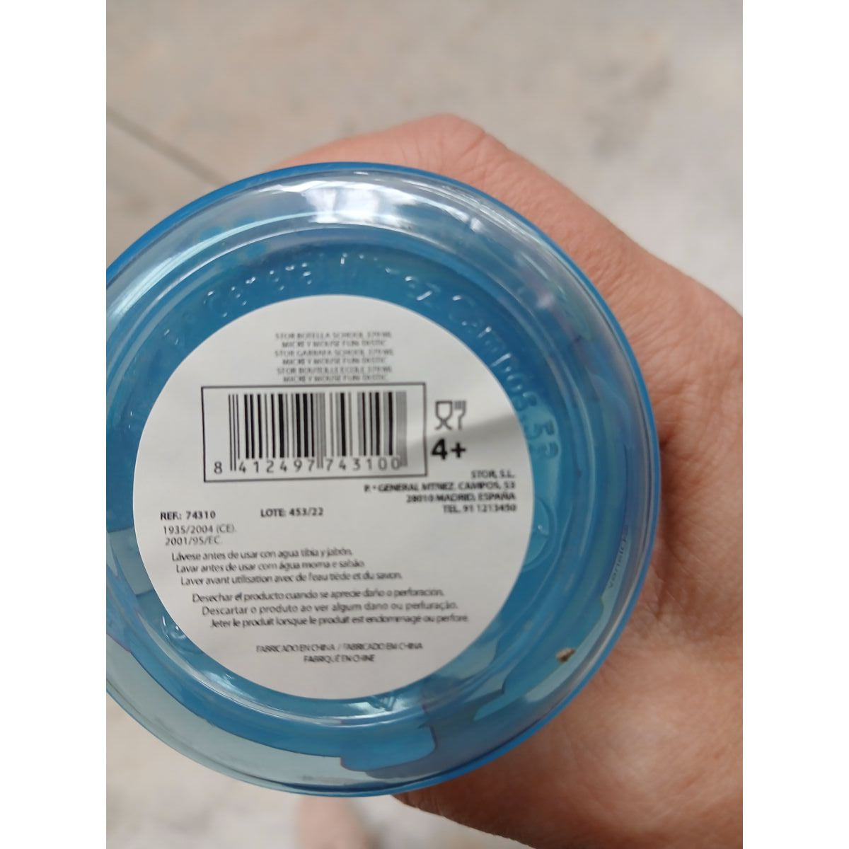 Bouteille Mickey Mouse Fun-Tastic  370 ml Enfant Aluminium