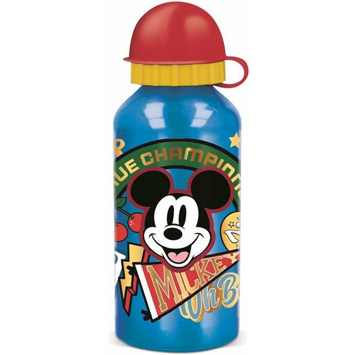 Bouteille d'eau Mickey Mouse True Champions Aluminium 400 ml
