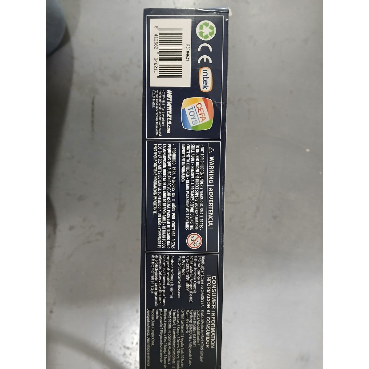 Garage Parking avec Véhicules Hot Wheels 30 x 27 x 6 cm Porte-voiture Véhicule