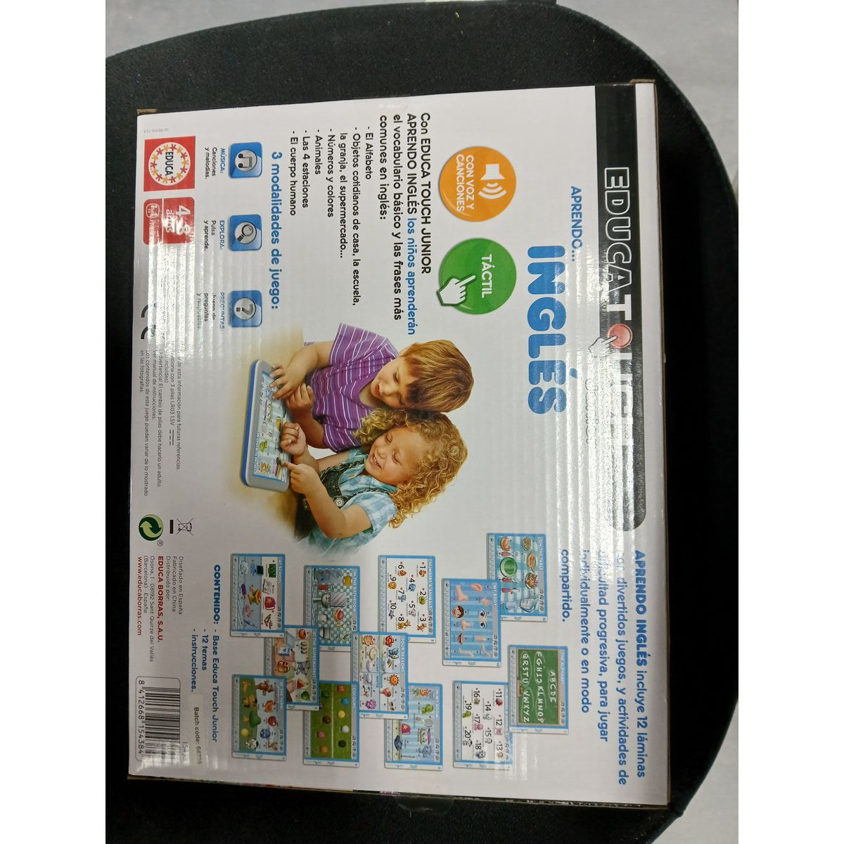 Jouet Educatif Educa I learn English. Touch Junior (EN)