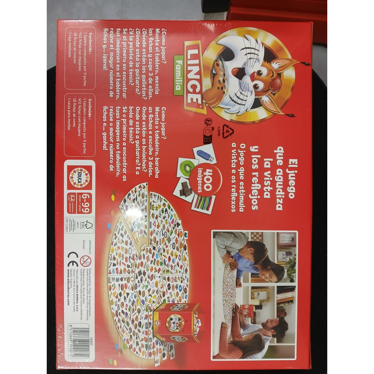 Jeu de société Educa Lince 421 Pièces