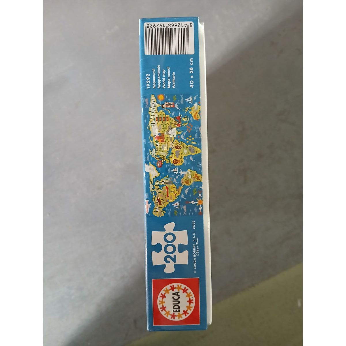 Puzzle Enfant Educa Mapamundi (200 pcs)