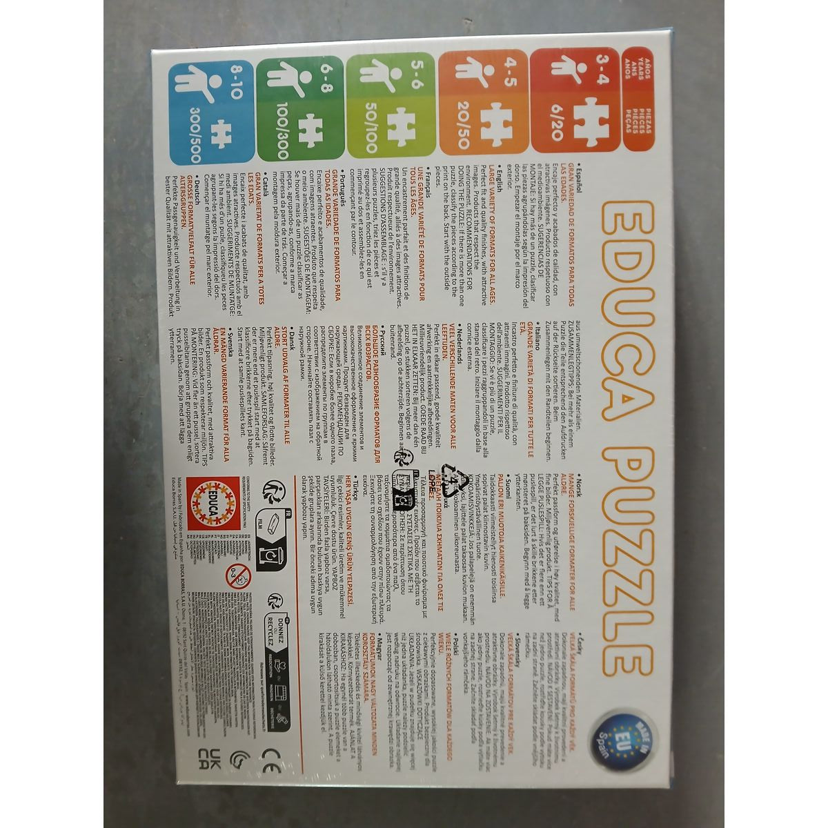 Puzzle Enfant Educa Mapamundi (200 pcs)