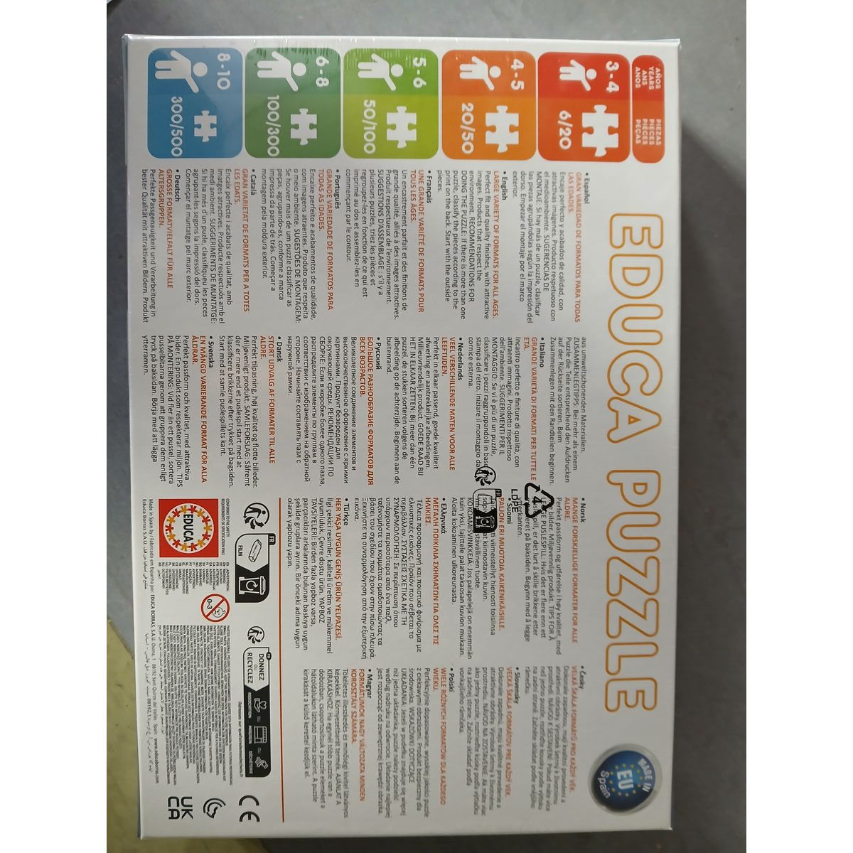 Set de 2 Puzzles Educa Spidey Amazing Friends