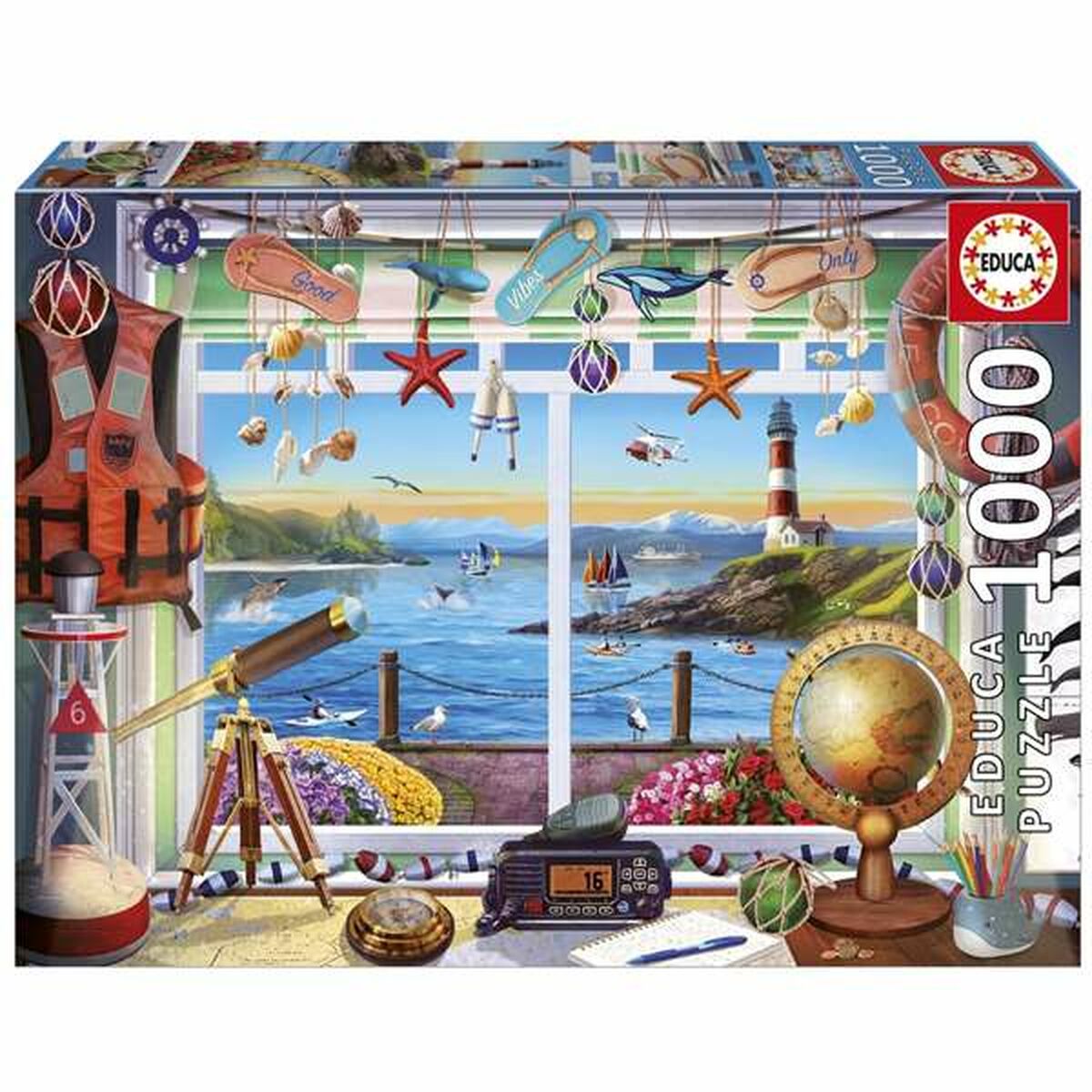 Puzzle Educa 20256 Life in the Shore