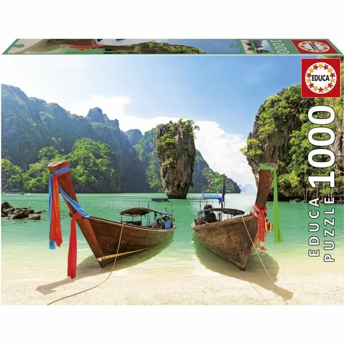 Puzzle Educa Isla James Bond Tailandia 1000 Pièces