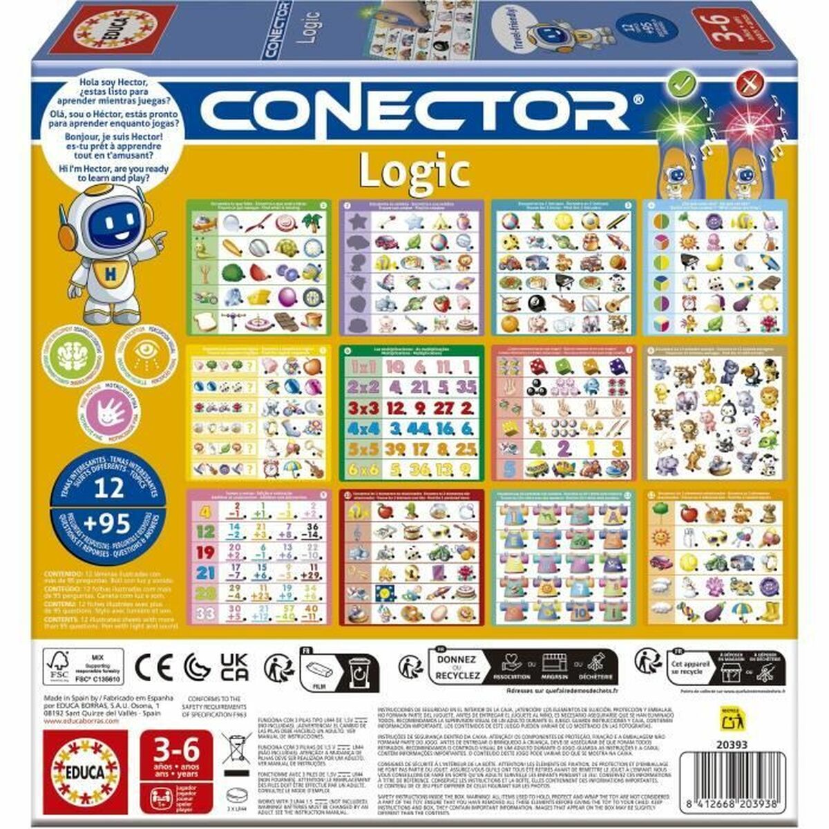 Jouet Educatif Educa Conector Logic