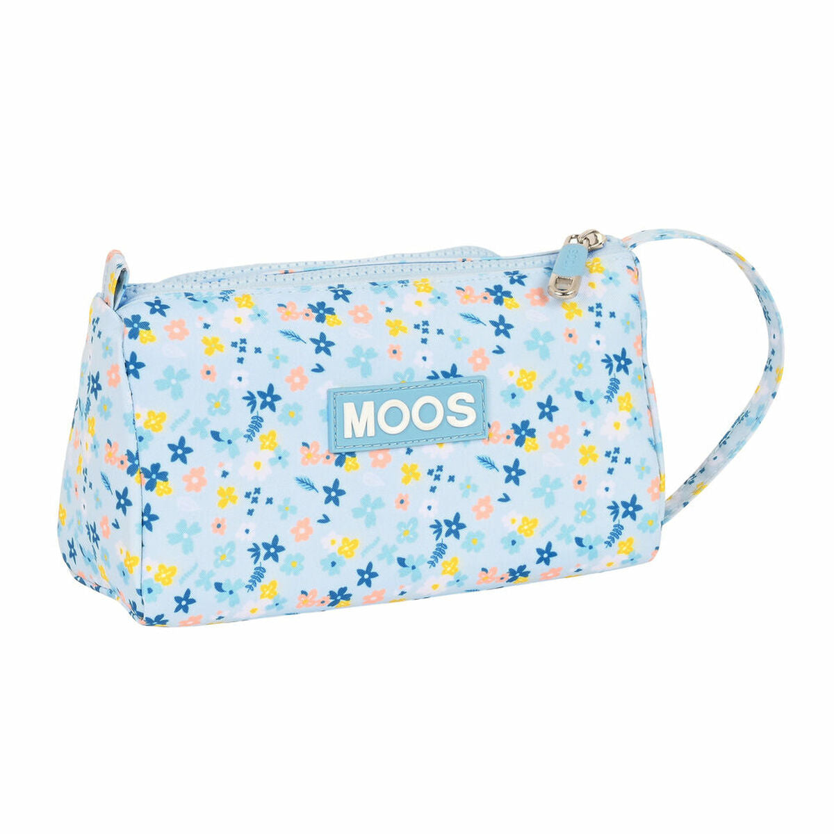 Trousse Scolaire avec Accessoires Moos Lovely Bleu (32 Pièces)