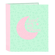 Reliure à anneaux BlackFit8 Moon Vert A4 27 x 33 x 6 cm