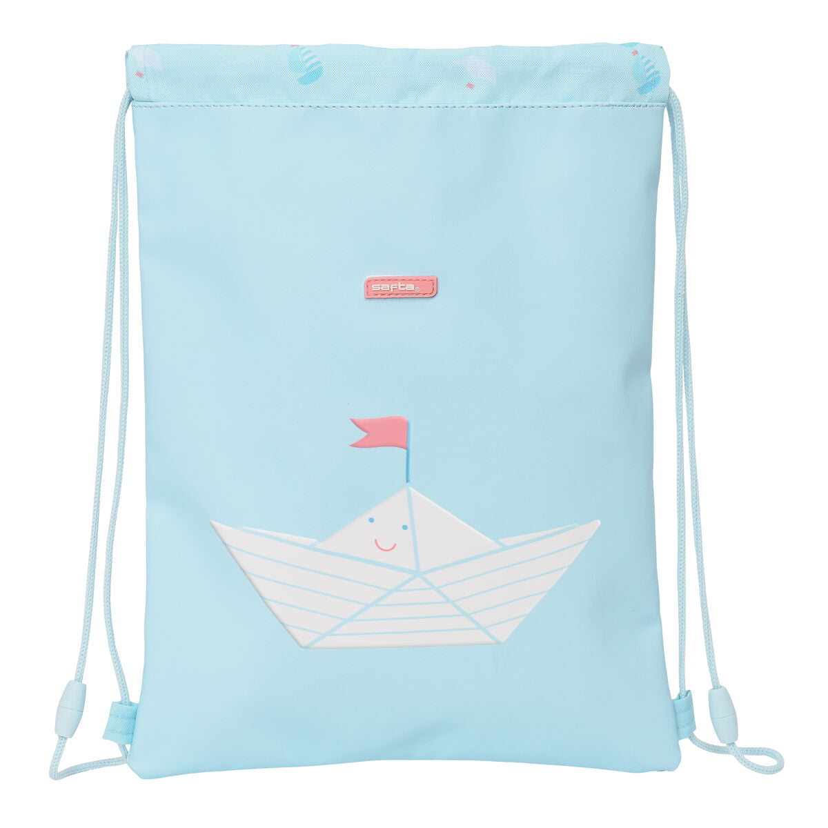 Sac à dos serré par des ficelles Safta Ship Bleu (26 x 34 x 1 cm)