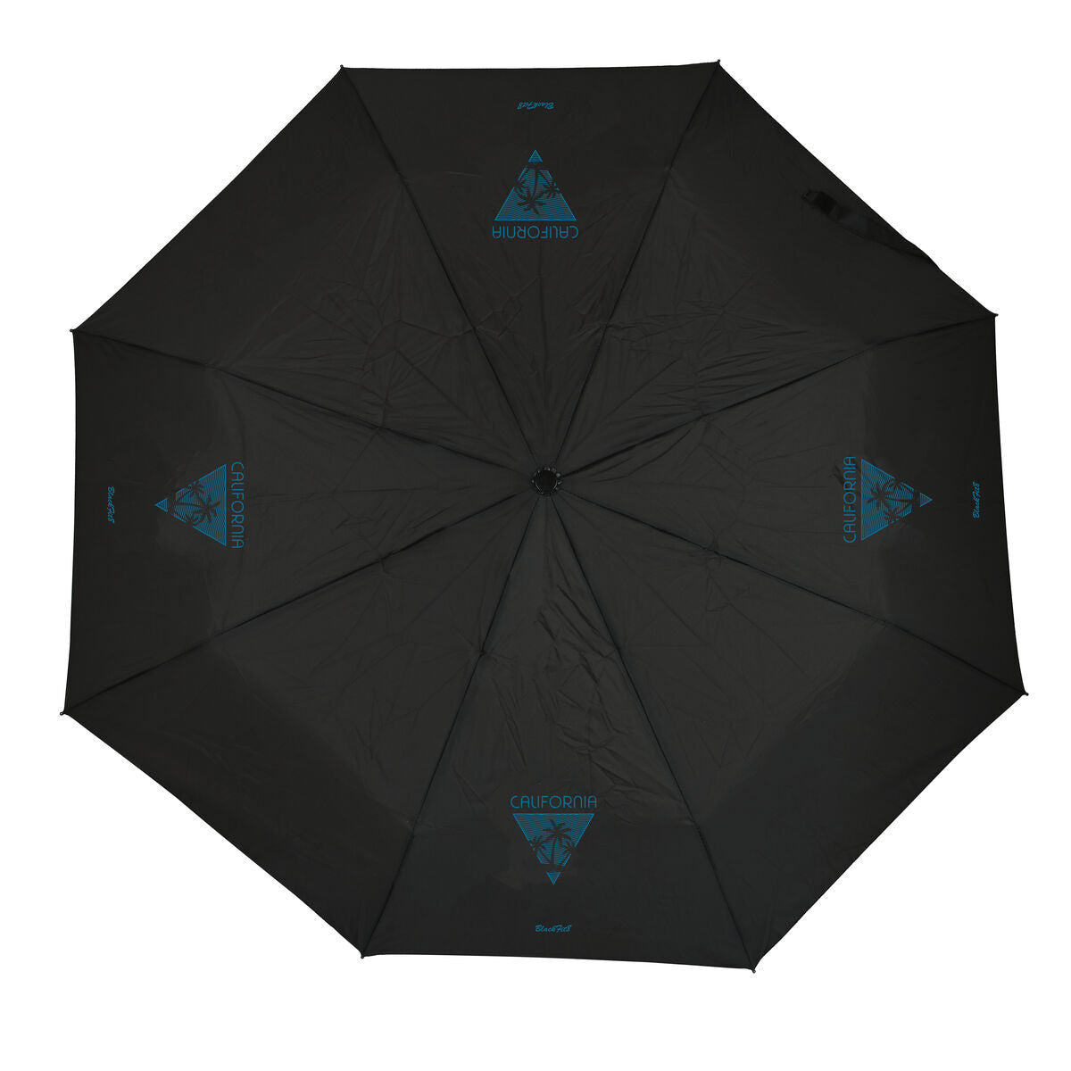Parapluie pliable BlackFit8 California Bleu Noir Ø 98 cm
