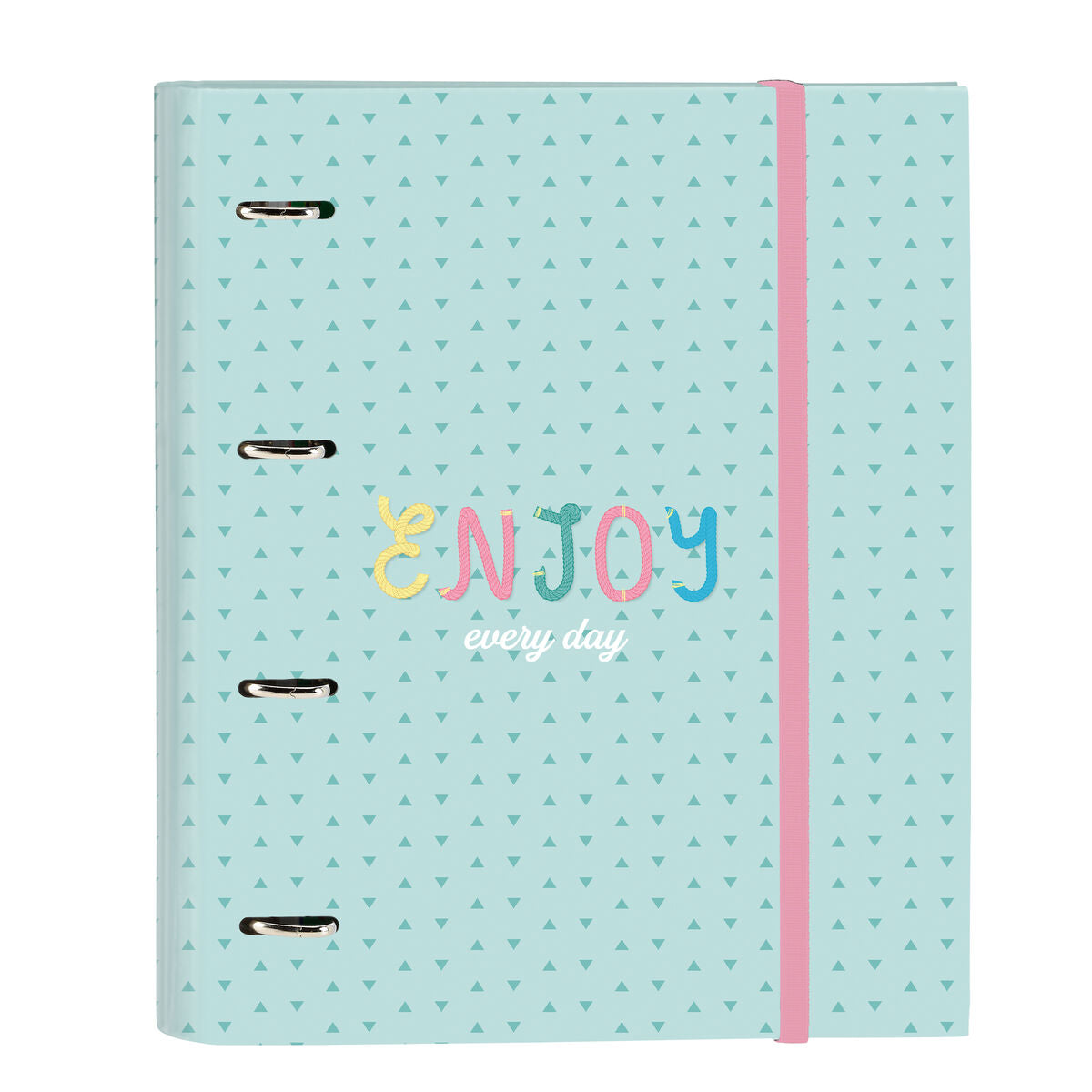 Reliure à anneaux BlackFit8 Enjoy Vert 27 x 32 x 3.5 cm