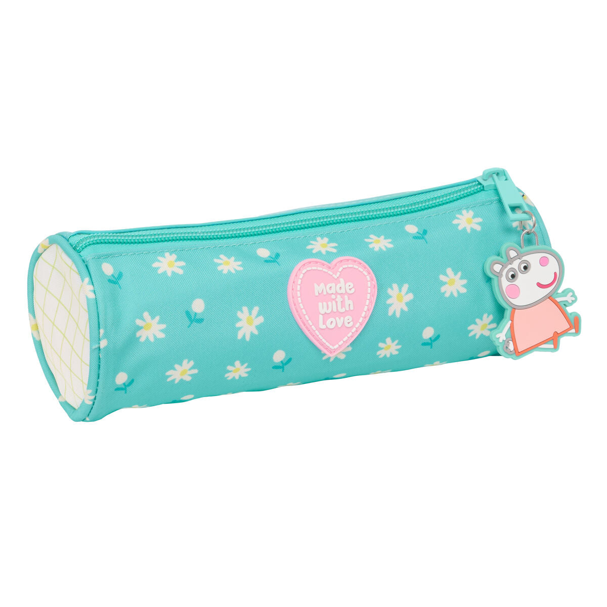 Fourre-tout Peppa Pig Pretty flowers Jaune Menthe 20 x 7 x 7 cm