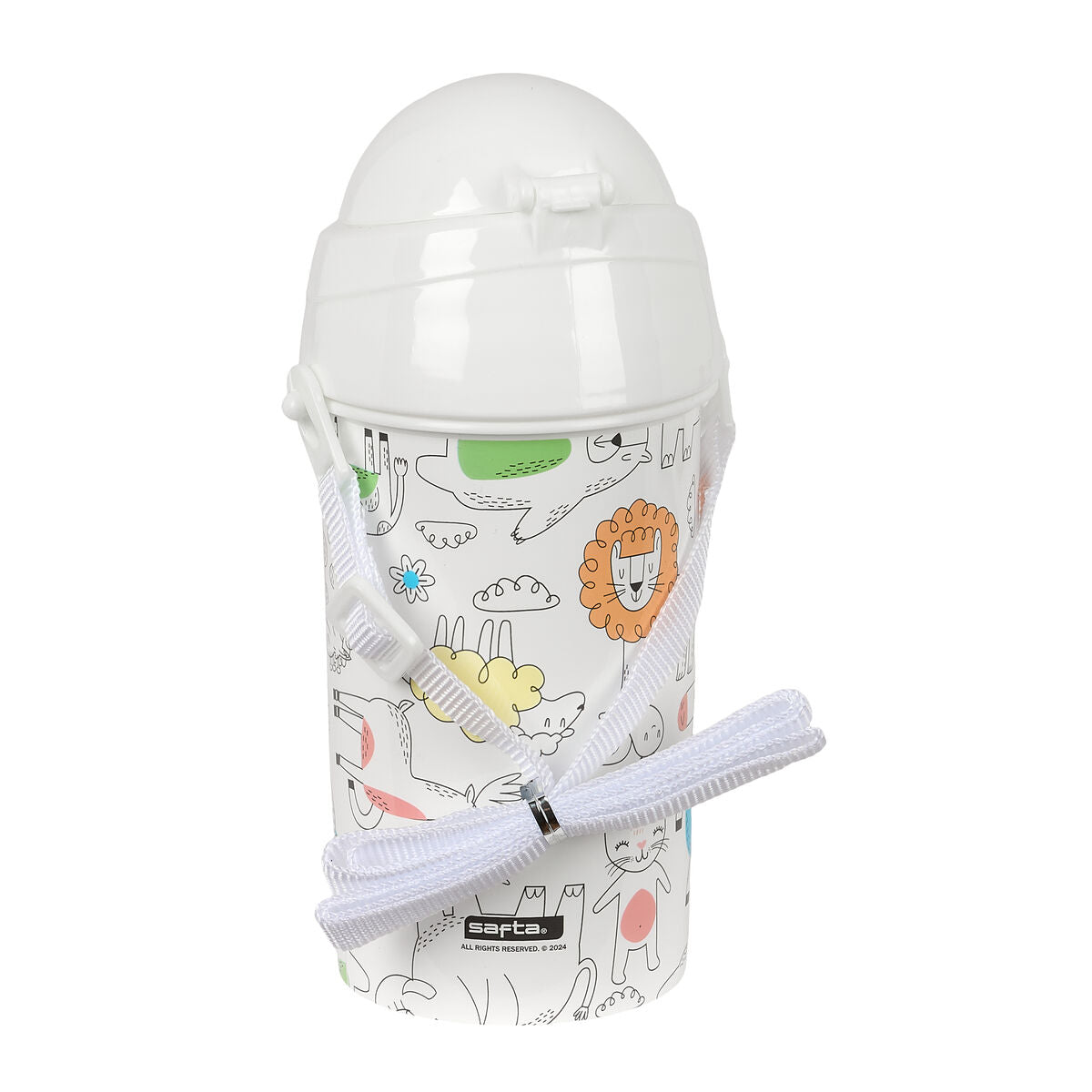Bouteille d'eau Safta Zoo Beige PVC 500 ml