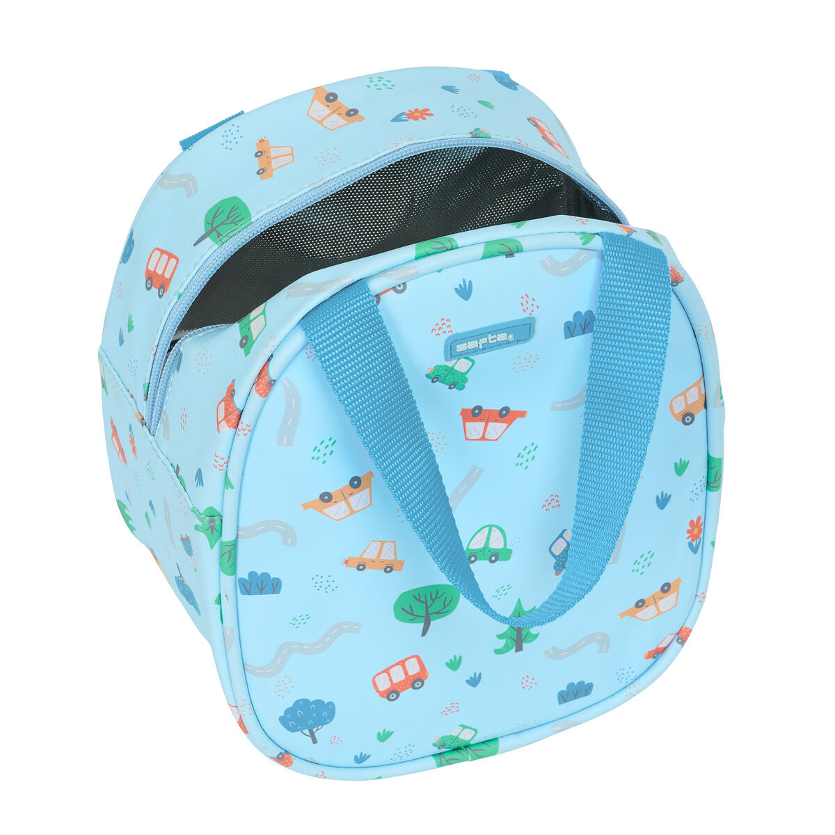 Sac glacière goûter Safta Coches Bleu 19 x 22 x 14 cm