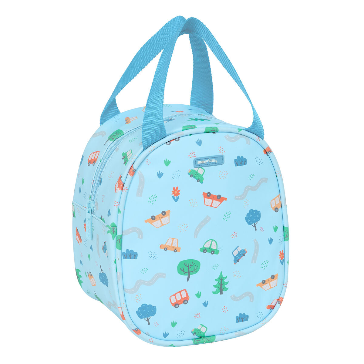 Sac glacière goûter Safta Coches Bleu 19 x 22 x 14 cm