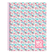 Carnet Moos Flores Multicouleur A4 120 Volets