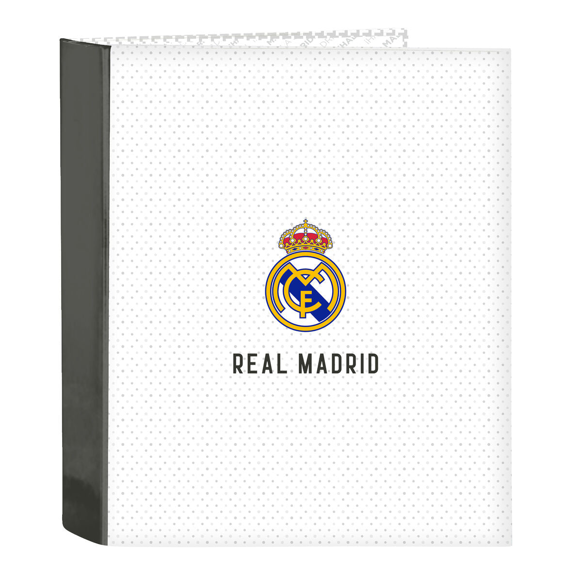 Reliure à anneaux Real Madrid C.F. 24/25 Blanc Gris A4 27 x 33 x 6 cm