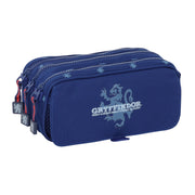 Trousse Fourre-Tout Triple Harry Potter Captain Blue marine 21,5 x 10 x 8 cm