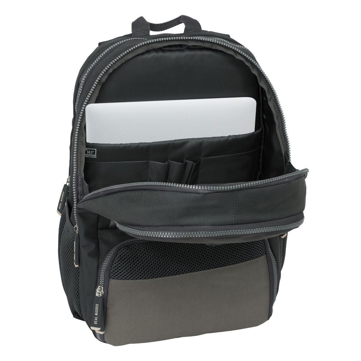 Cartable Real Madrid C.F. Gris 30 x 42 x 17 cm