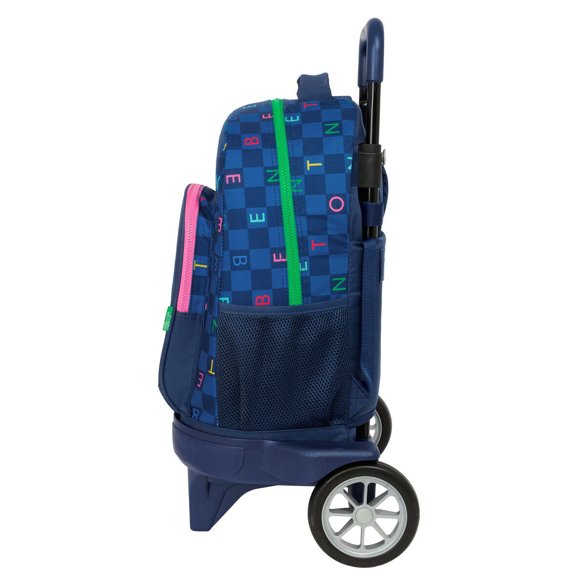 Cartable Benetton Damero Blue marine 33 x 45 x 22 cm