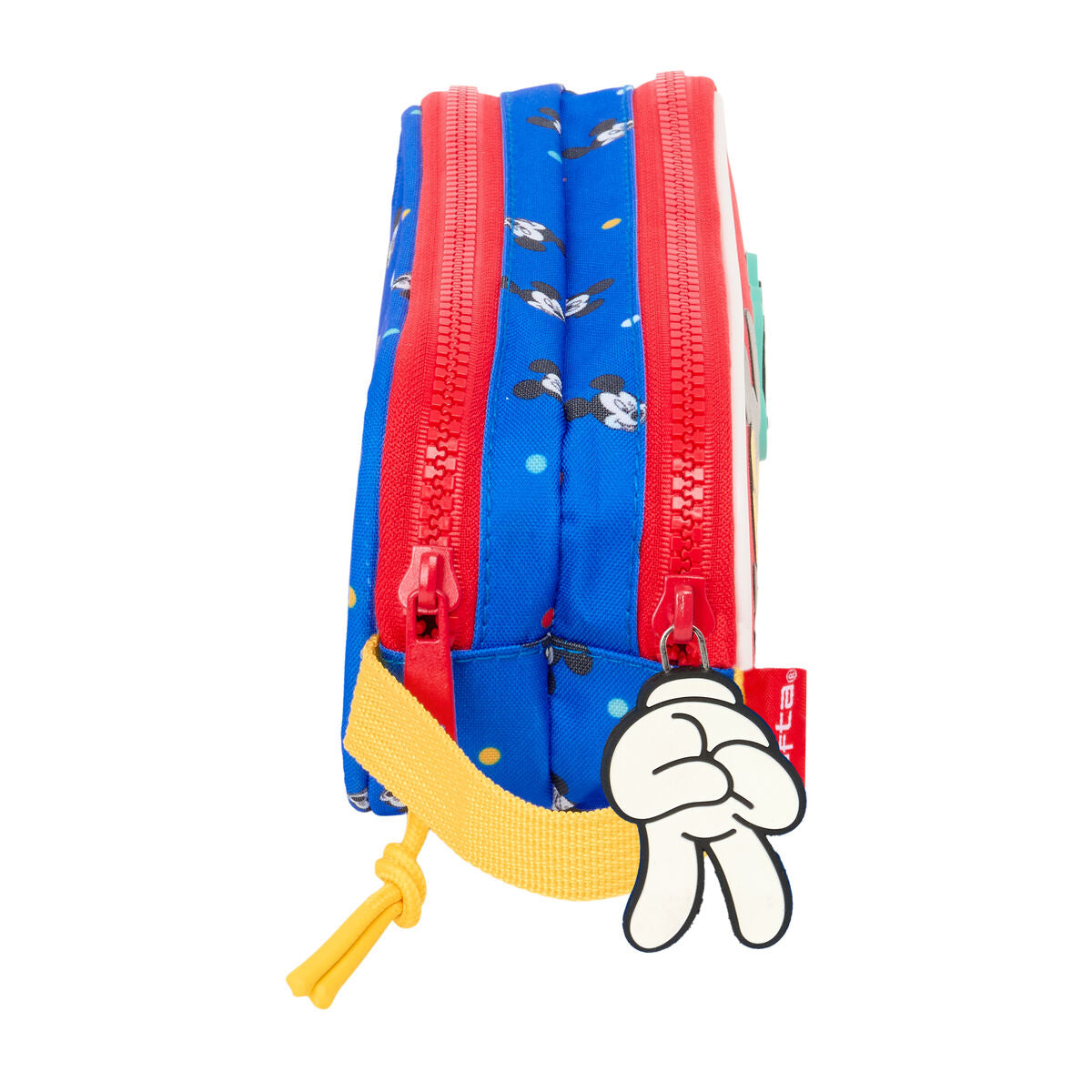 Trousse Fourre-Tout Double Mickey Mouse Clubhouse Good day Bleu 21 x 8 x 6 cm