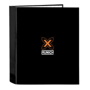 Reliure à anneaux Munich Lagoon Noir A4 27 x 33 x 6 cm