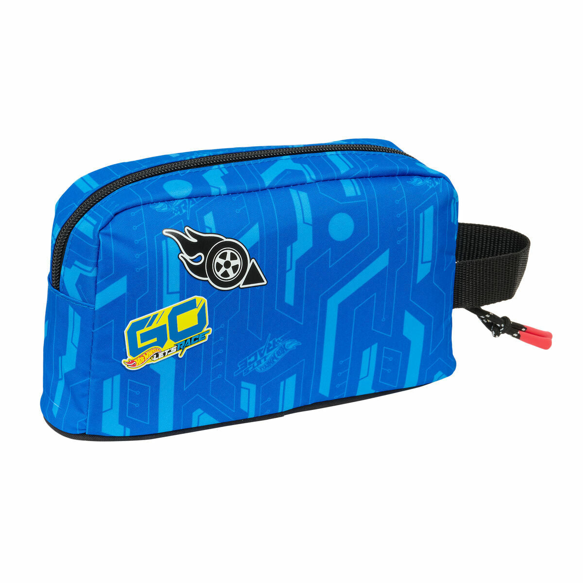 Sac glacière goûter Hot Wheels Let's race Bleu Noir 21,5 x 12 x 6,5 cm