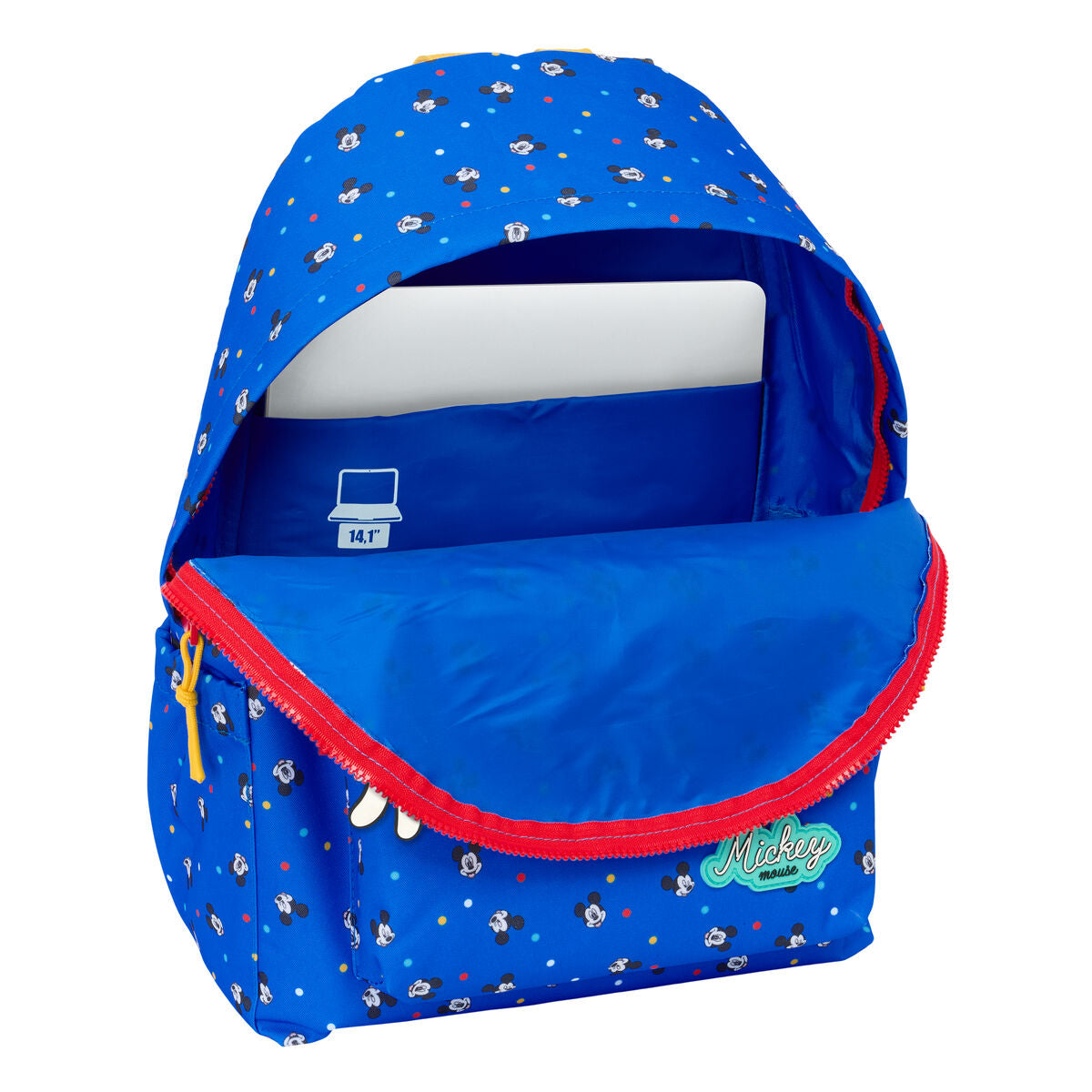 Cartable Mickey Mouse Clubhouse Good day Bleu 31 x 43 x 13 cm