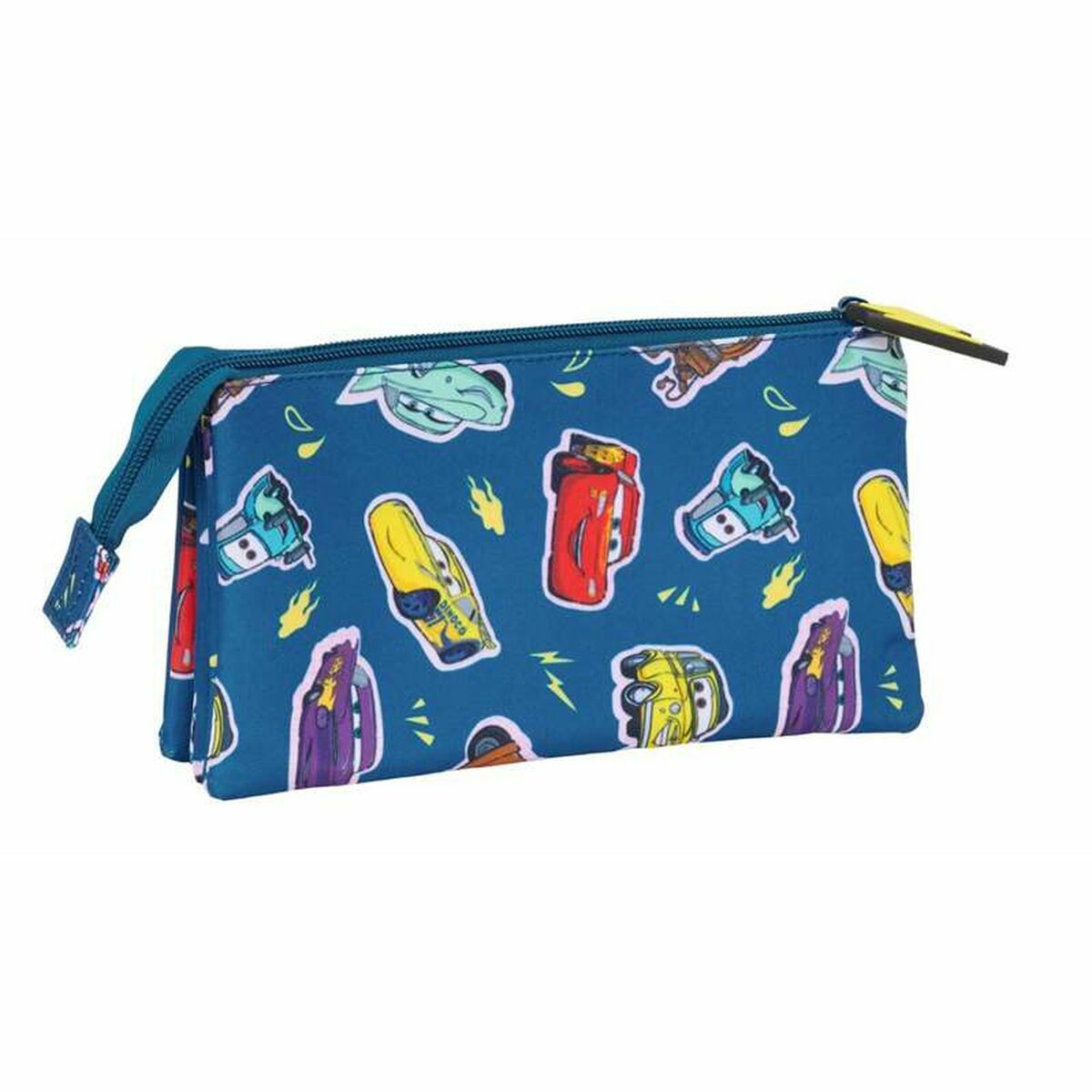 Fourre-tout Cars Racing Blue marine 22 x 12 x 3 cm