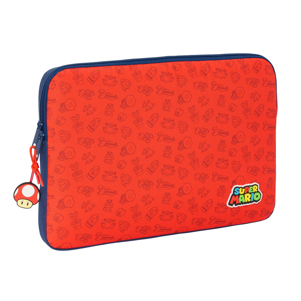 Cartable Super Mario Trick Rouge Bleu foncé 39,5 x 27,5 x 3,5 cm