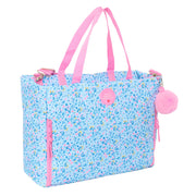 Housse pour ordinateur portable Vicky Martín Berrocal Paraíso Bleu Rose clair 40 x 31 x 17 cm